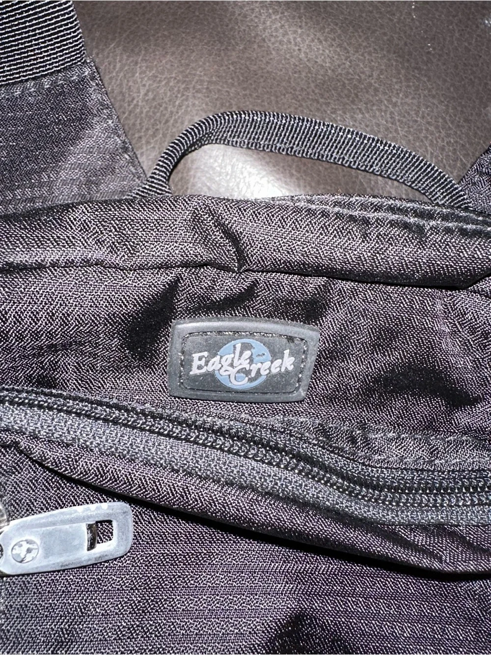 Eagle Creek Black Crossbody Sling Bag for Men w/ Multi Pockets